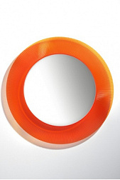 Зеркало Kartell by laufen 78х78 см, оранжевый, встроенная подсветка, с подсветкой 3.8633.3.082.000.1 Laufen